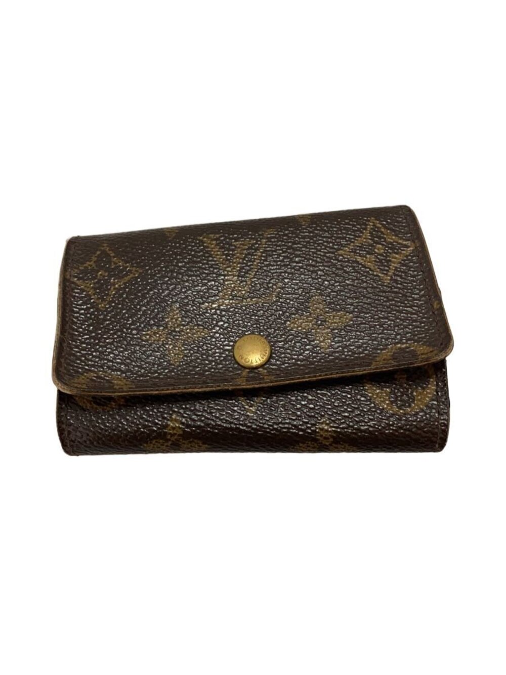 LOUIS VUITTON Multicles Monogram Leather Brown